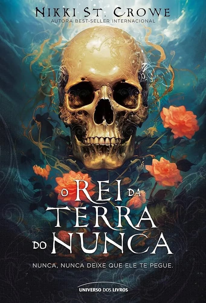 Capa de O Rei da Terra do Nunca